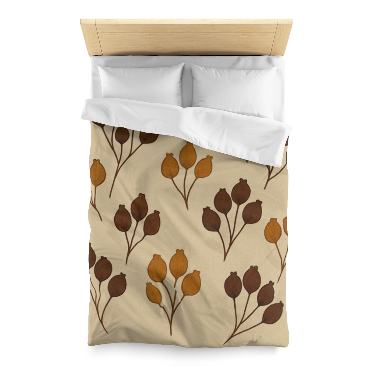 Seed Pod Cluster Study soft comforter duvets