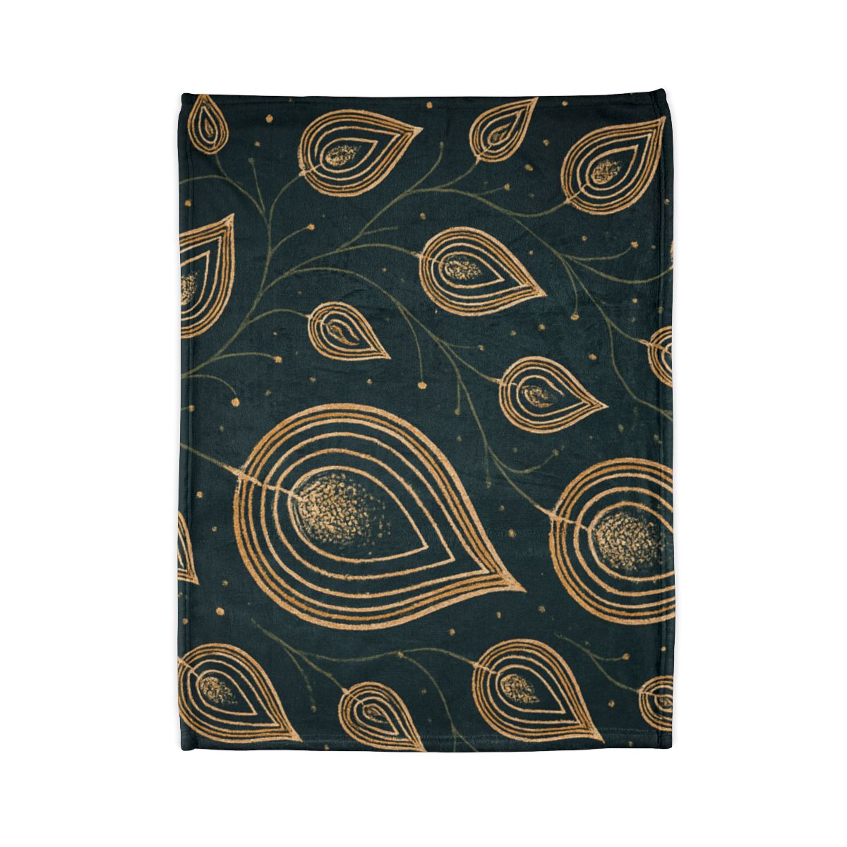 Seed Pod Constellation personalized cozy blankets