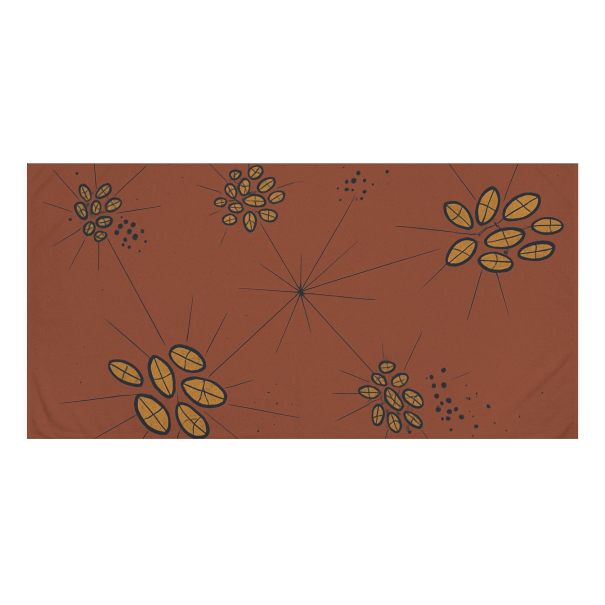 Seed Pod Constellation comfortable face towels