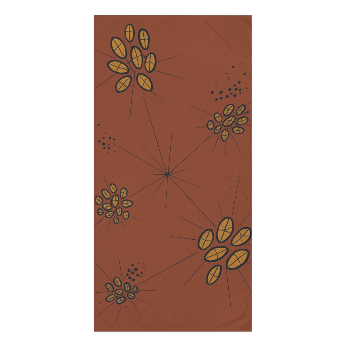 Seed Pod Constellation comfortable face towels