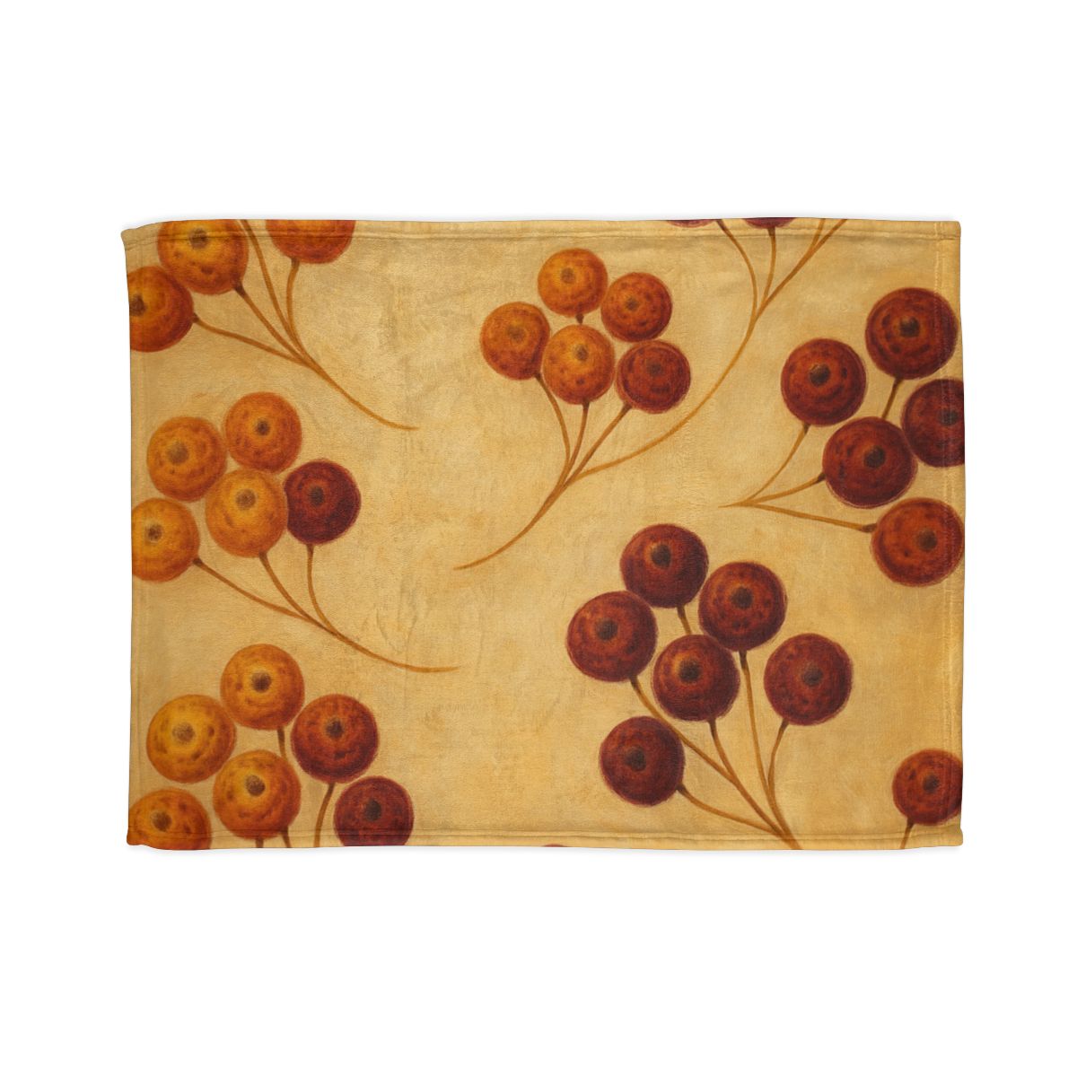 Seed Pod Constellation soft fleece blankets