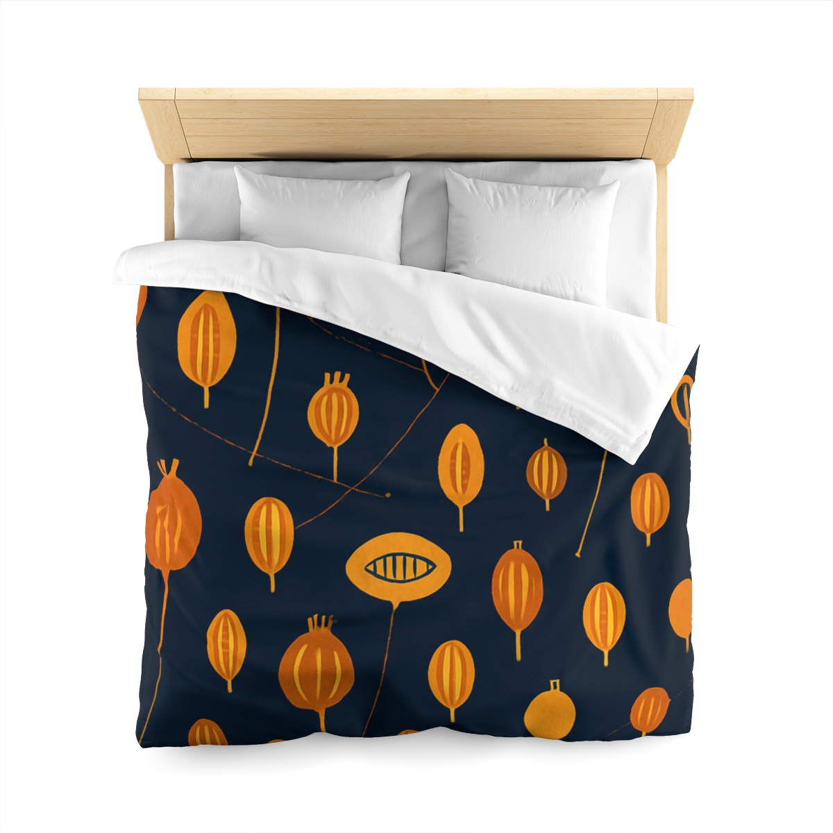 Seed Pod Constellation personalized bedding duvets