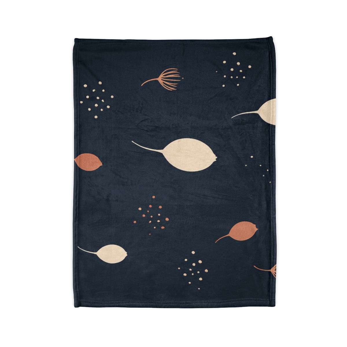 Seed Pod Constellation Scatter personalized cozy blankets