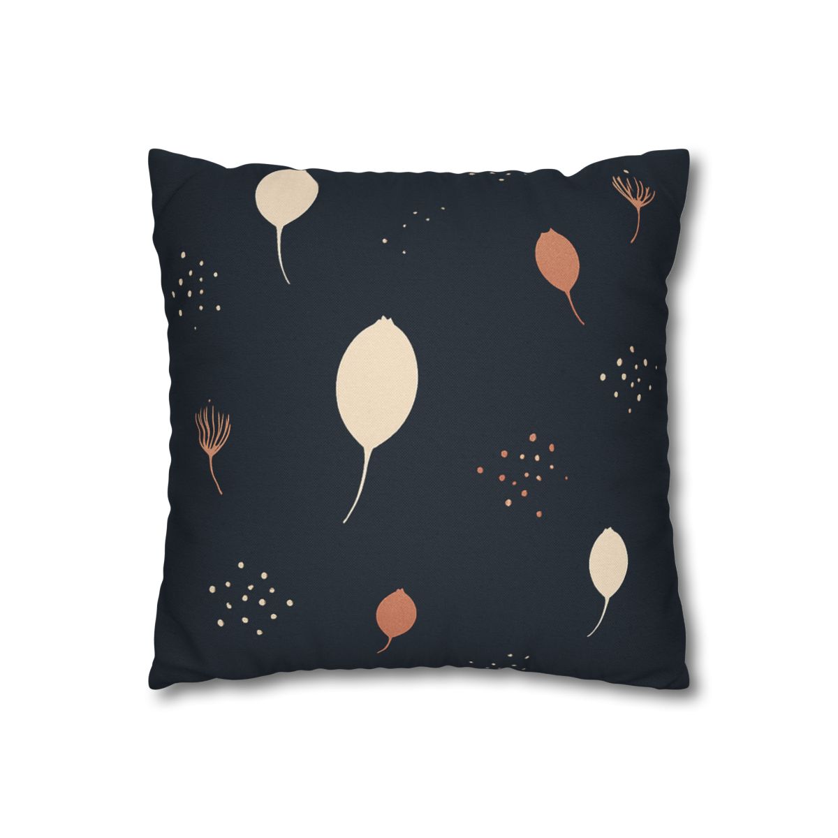 Seed Pod Constellation Scatter designer print pillow cases