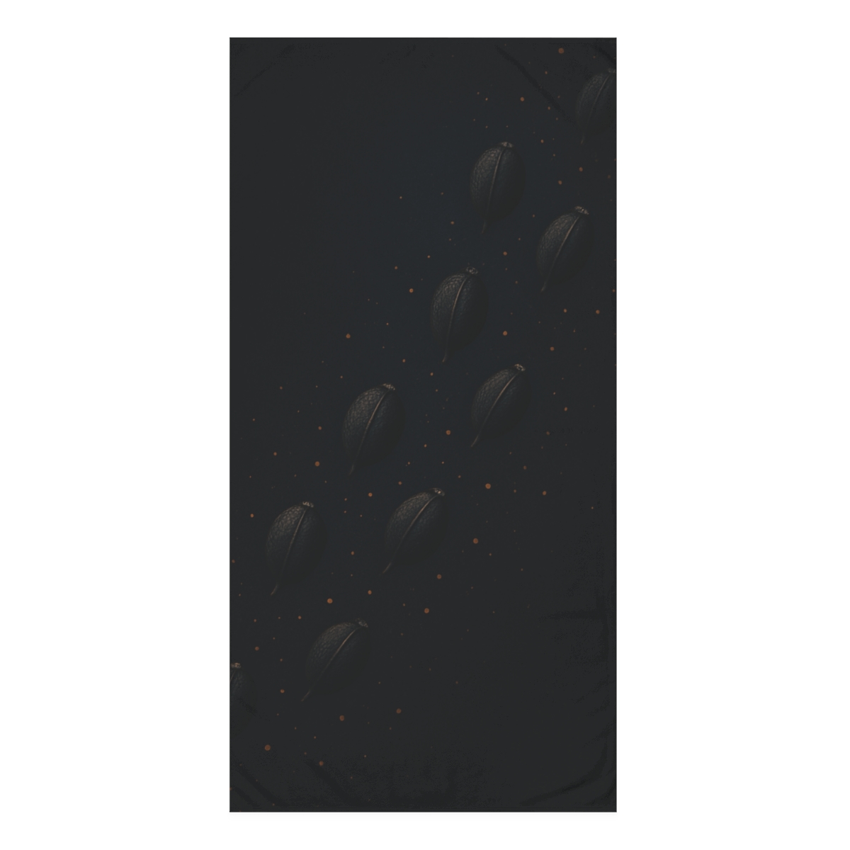 Seed Pod Constellation Scatter personalized bath towels