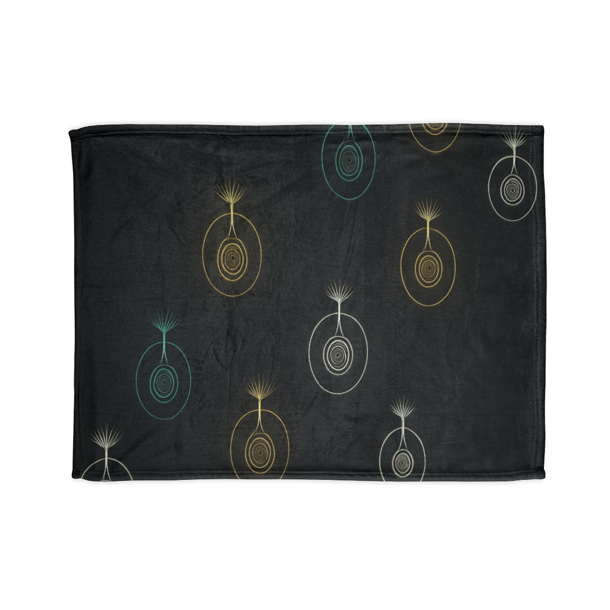 Seed Pod Halo Constellation trendy patterned blankets