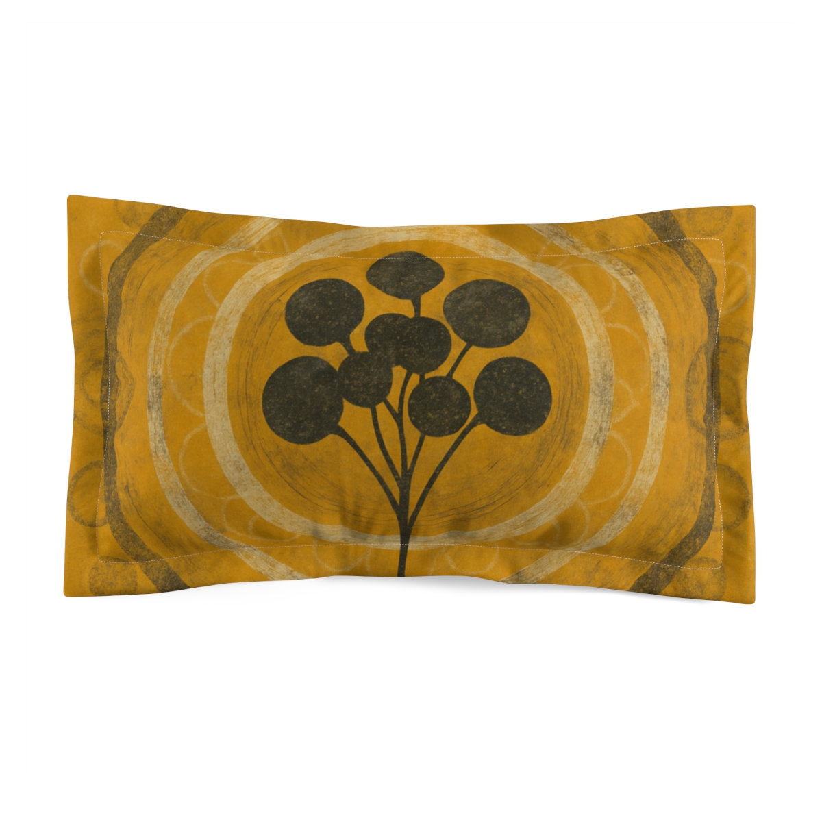 Seed Pod Halo Overlay custom pillows