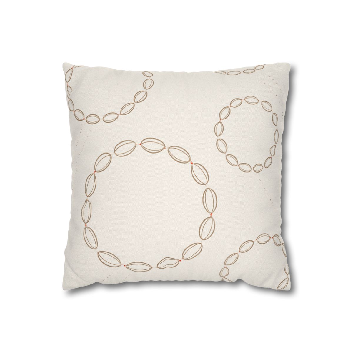 Seed Pod Halo Scatter personalized pillow covers