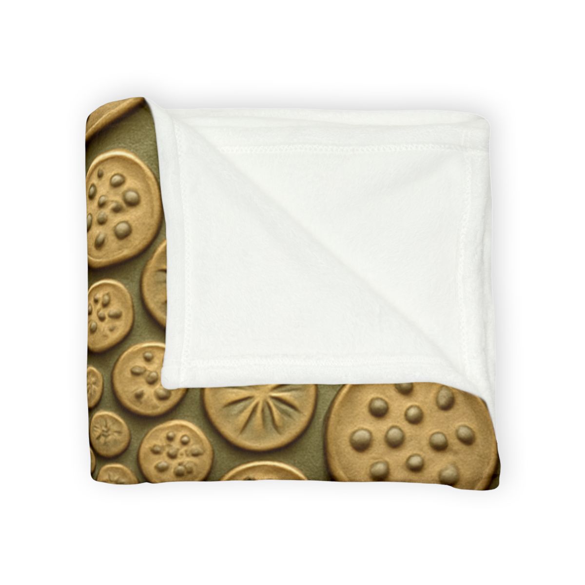 Seed Pod Micro Spiral Array warm winter blankets