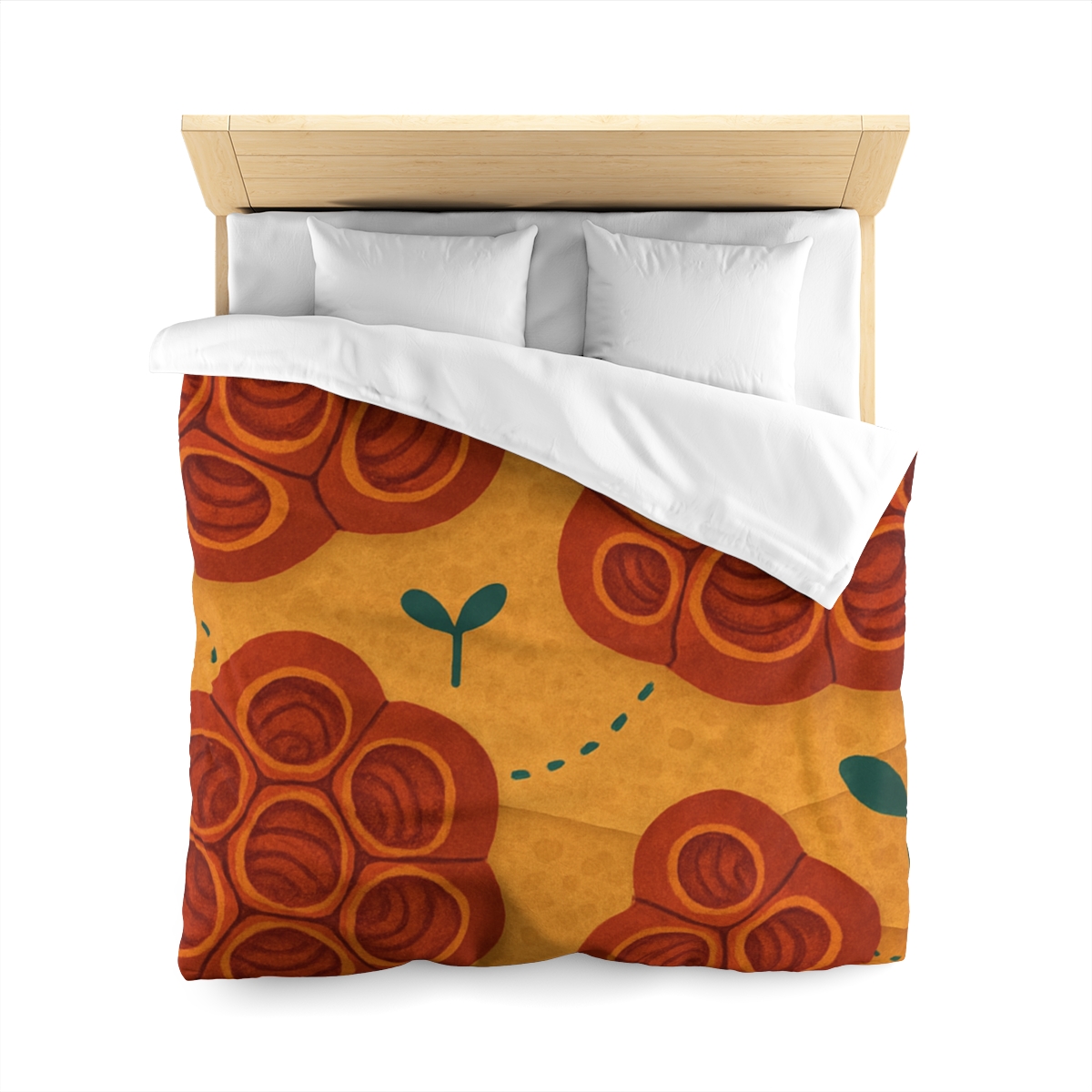 Seed Pod Mosaic soft comforter duvets