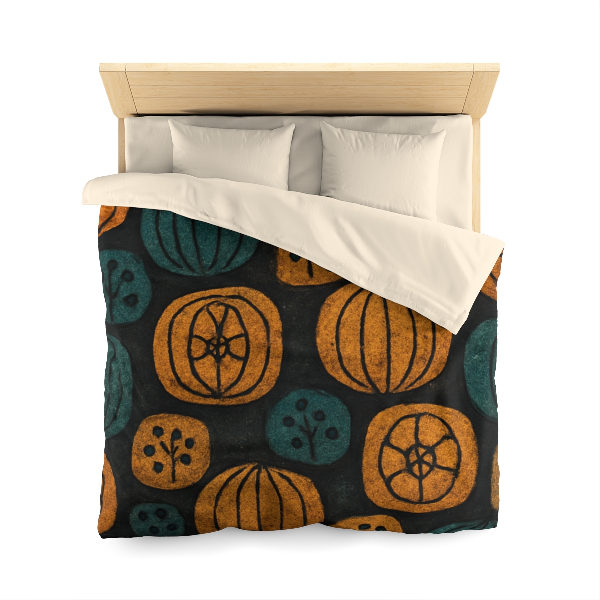 Seed Pod Mosaic designer printed duvets