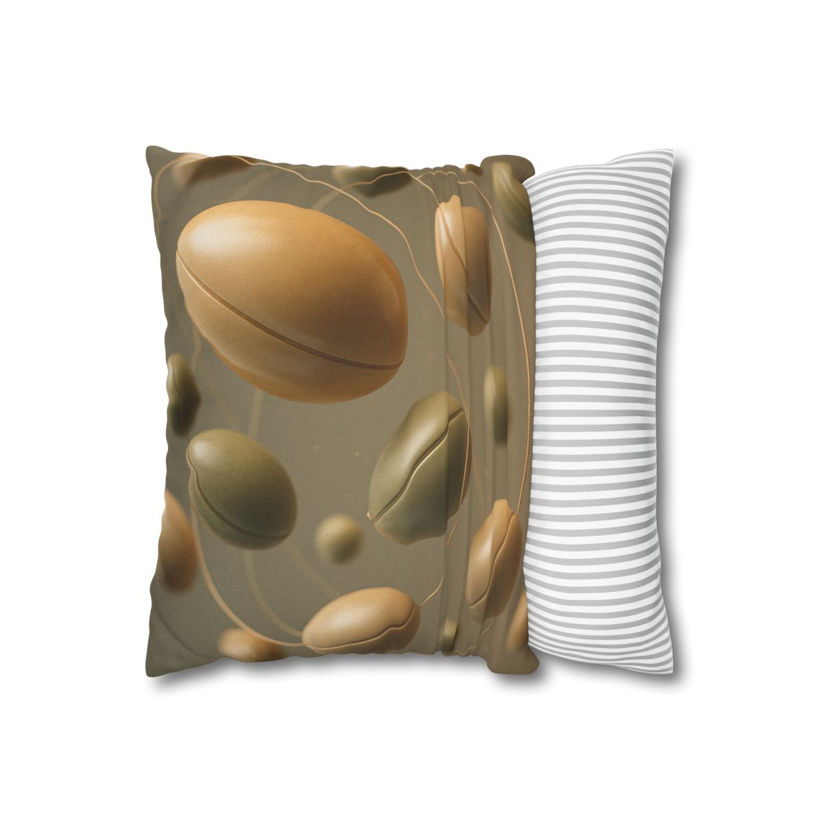 Seed Pod Orbit Cluster custom pillow cases