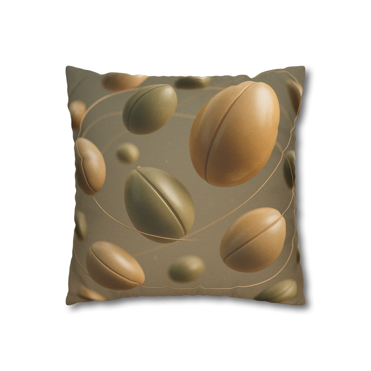 Seed Pod Orbit Cluster custom pillow cases