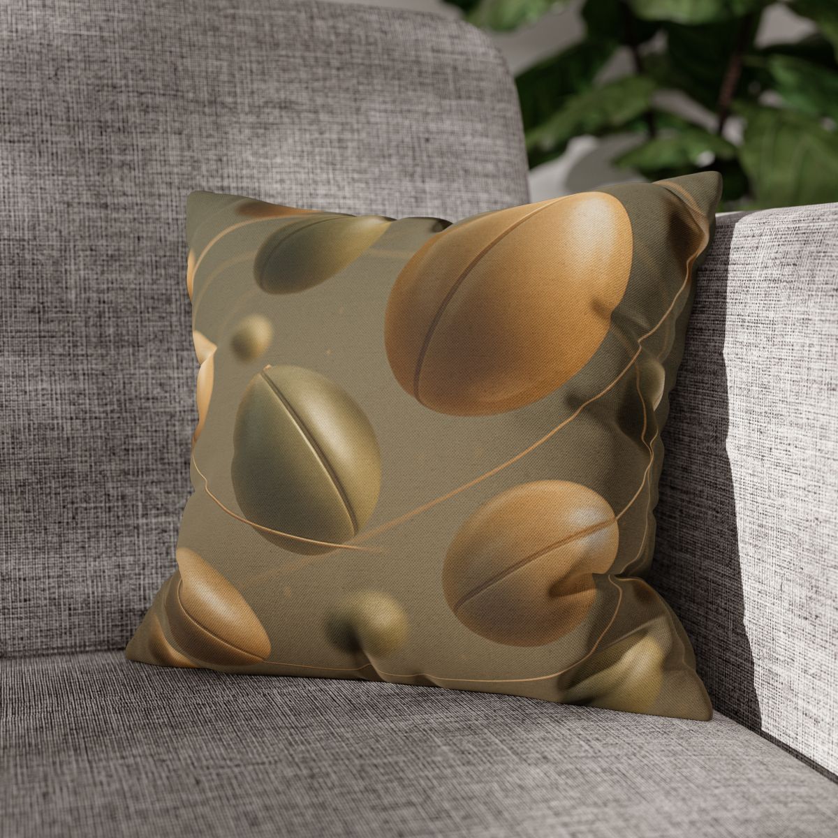 Seed Pod Orbit Cluster custom pillow cases