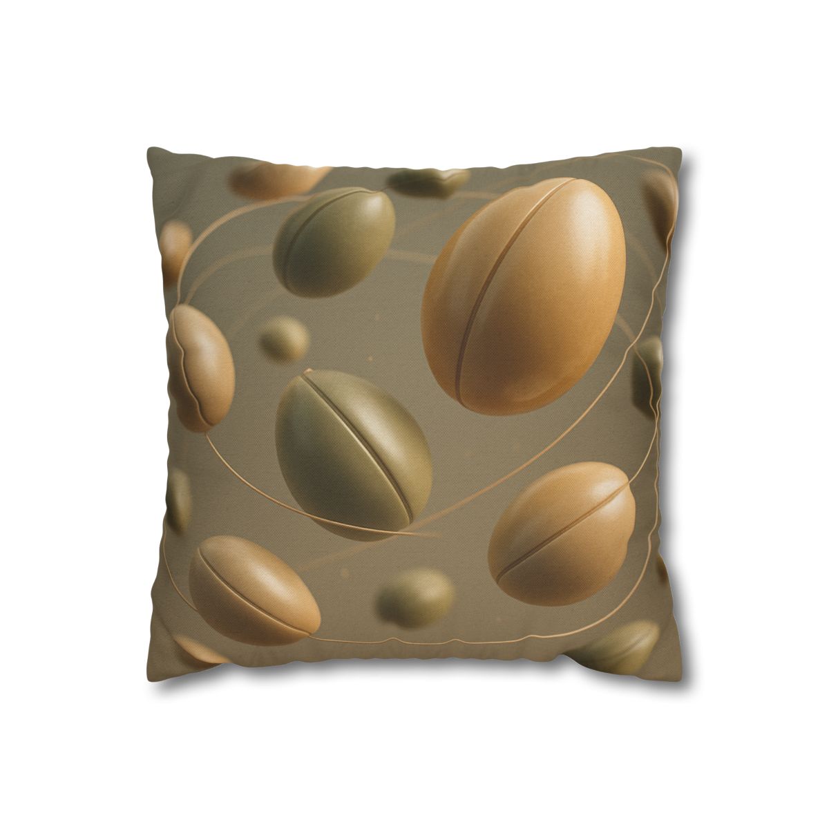 Seed Pod Orbit Cluster custom pillow cases
