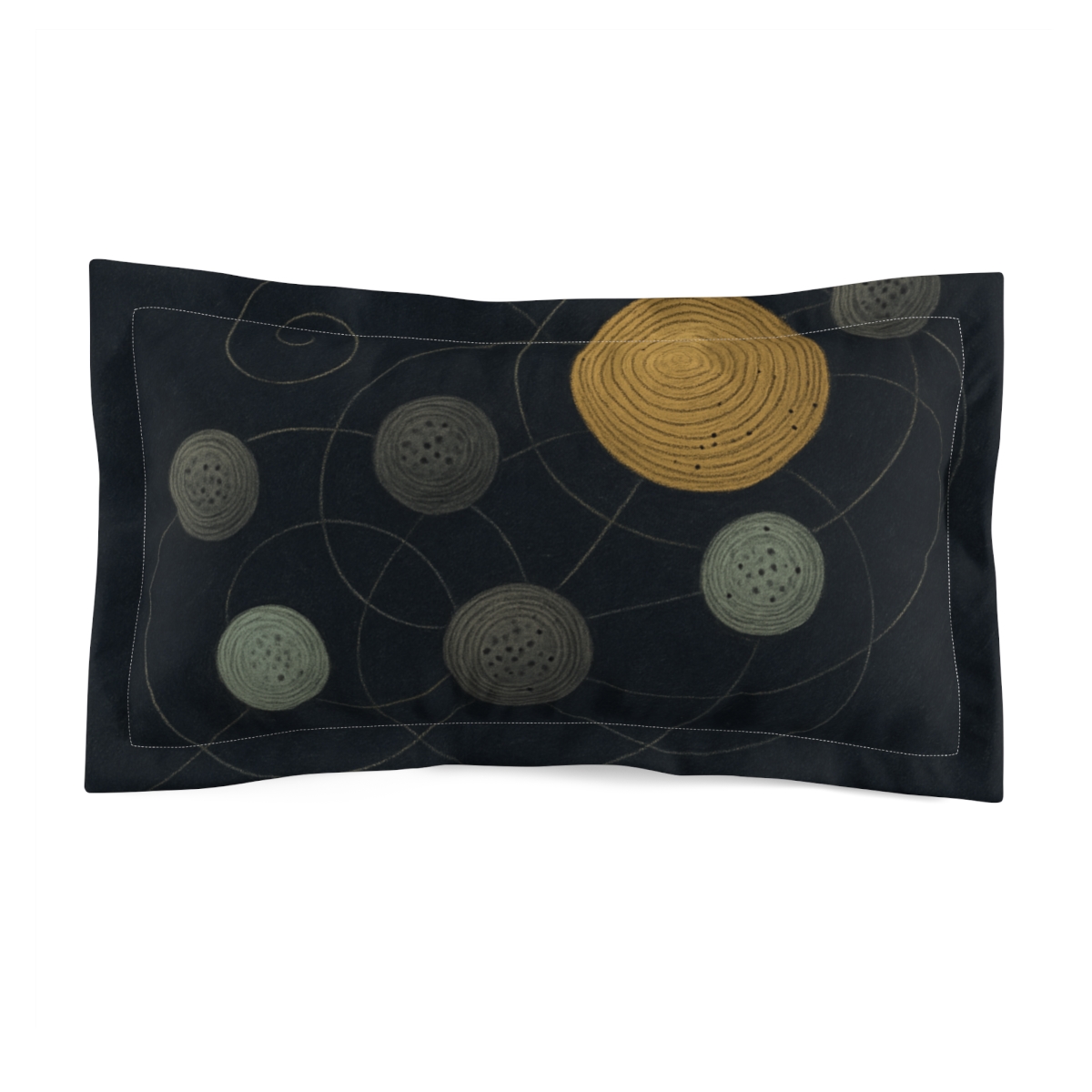Seed Pod Orbit Constellation trendy accent pillows