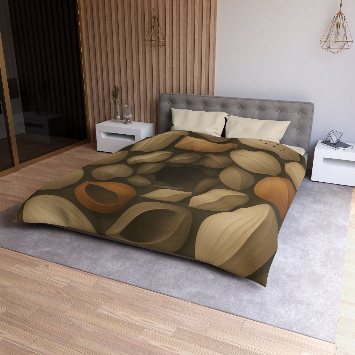 Seed Pod Spiral Archive warm winter duvets