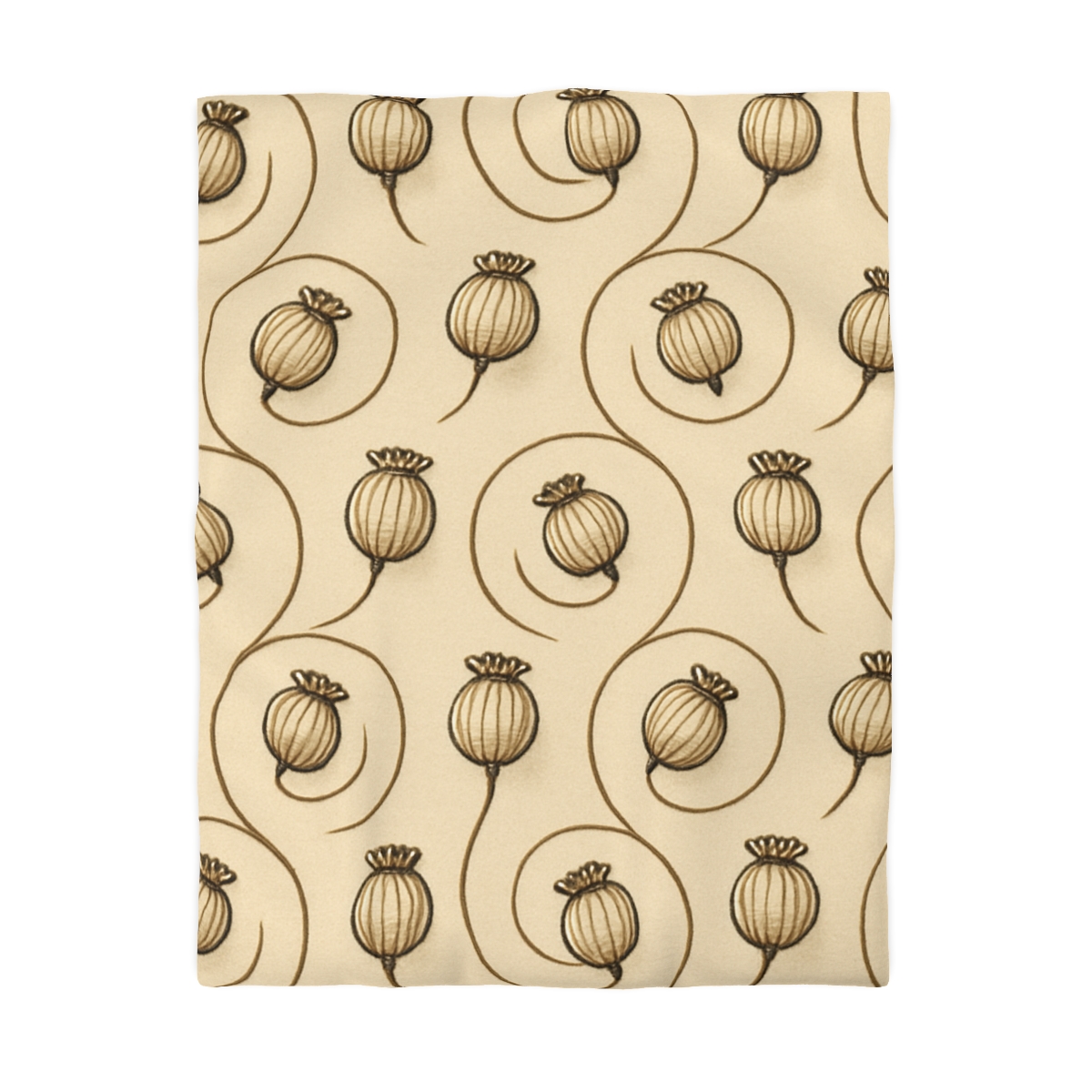 Seed Pod Spiral Ledger unique patterned duvets