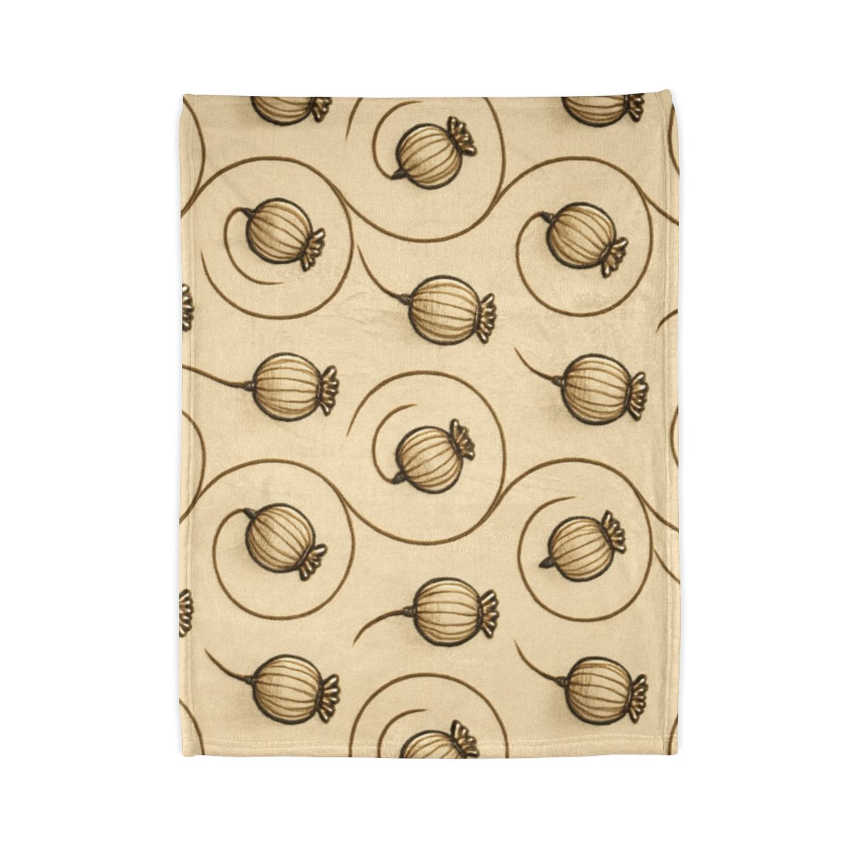 Seed Pod Spiral Ledger decorative home blankets