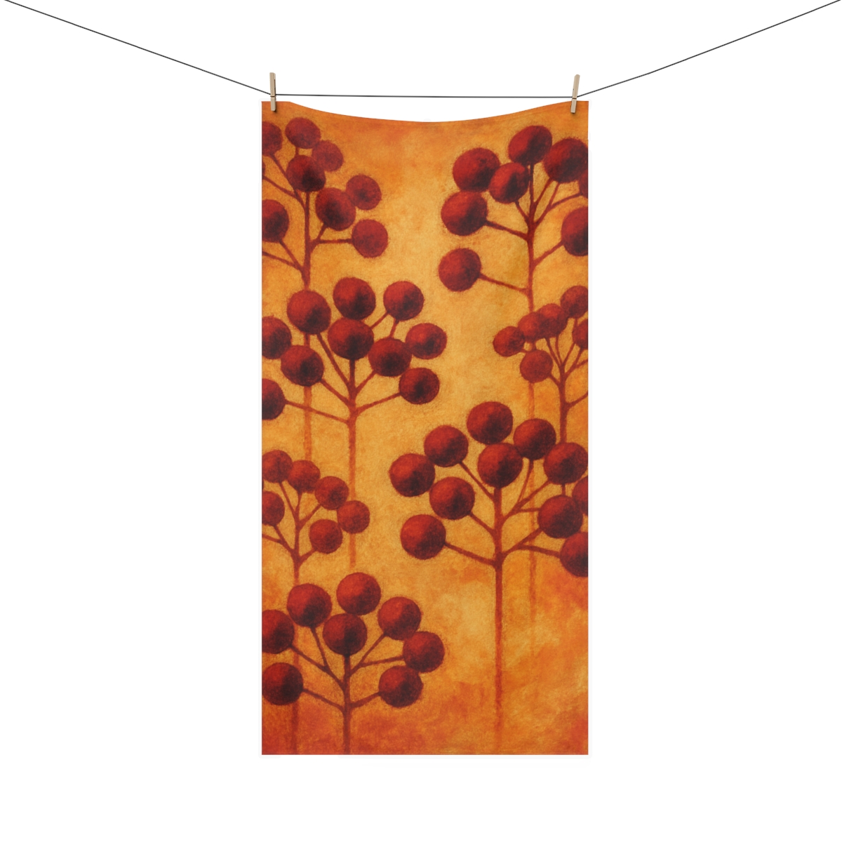 Seedpod Orb Network comfortable face towels