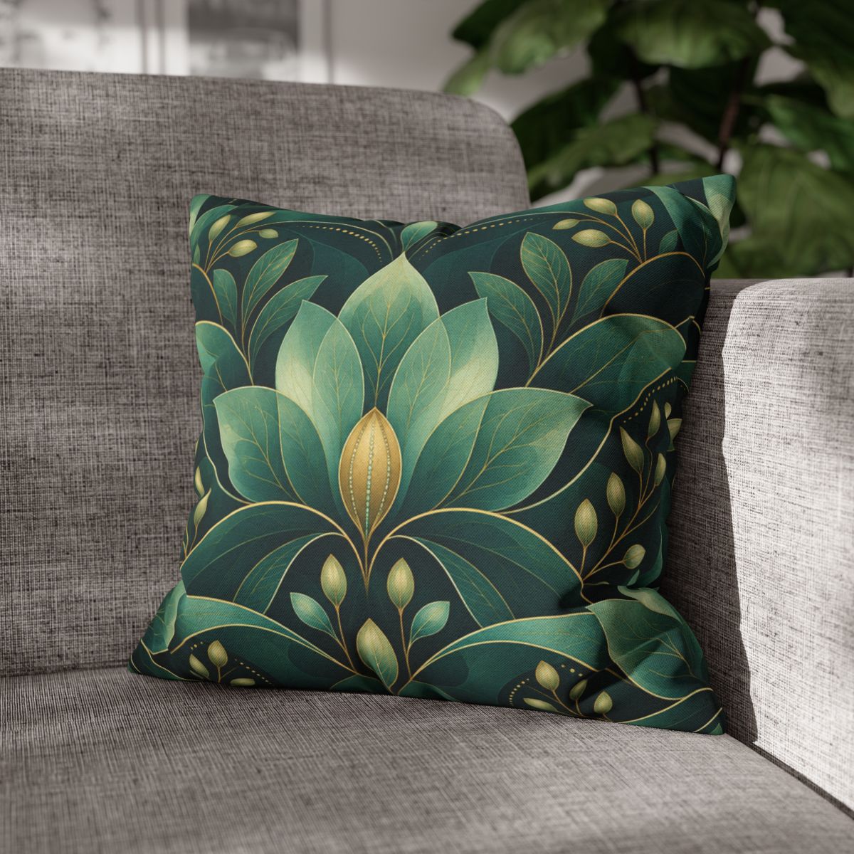 Sepal Wave Chroma trendy patterned pillow cases [AI-387dc192-f455ba880439]