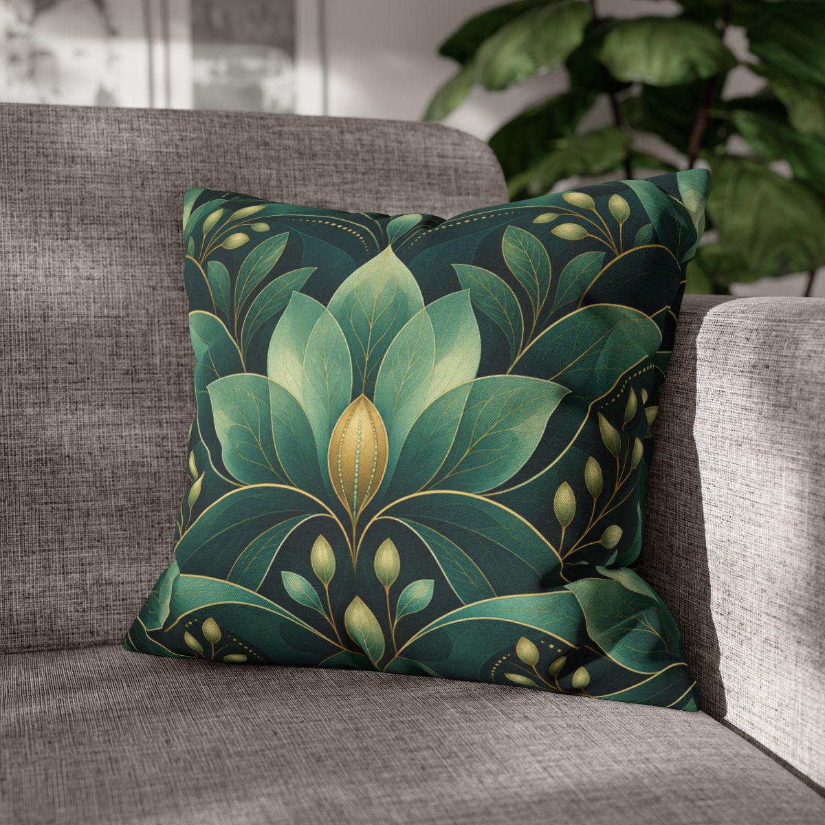 Sepal Wave Chroma trendy patterned pillow cases [AI-387dc192-daab67a497a5]
