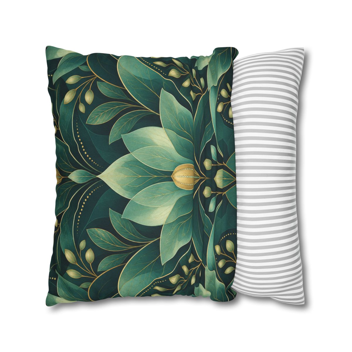 Sepal Wave Chroma trendy patterned pillow cases [AI-387dc192-593e7d12bdda]