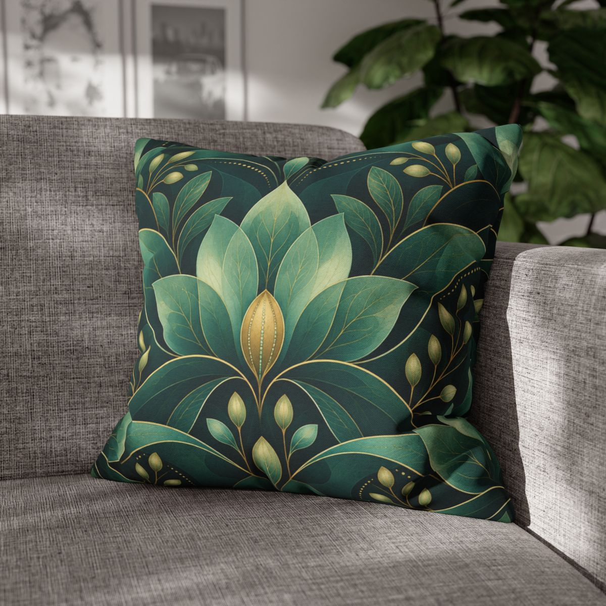 Sepal Wave Chroma trendy patterned pillow cases [AI-387dc192-a7df7c621496]