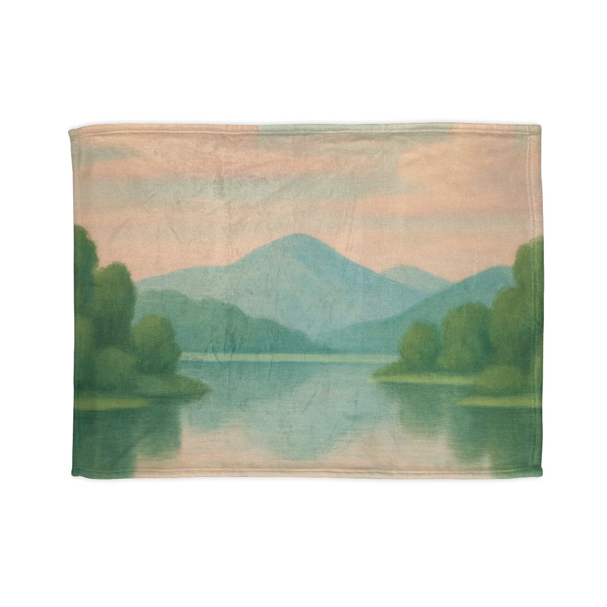 Bedroom Landscape For Simple Elegant Bed Blanket