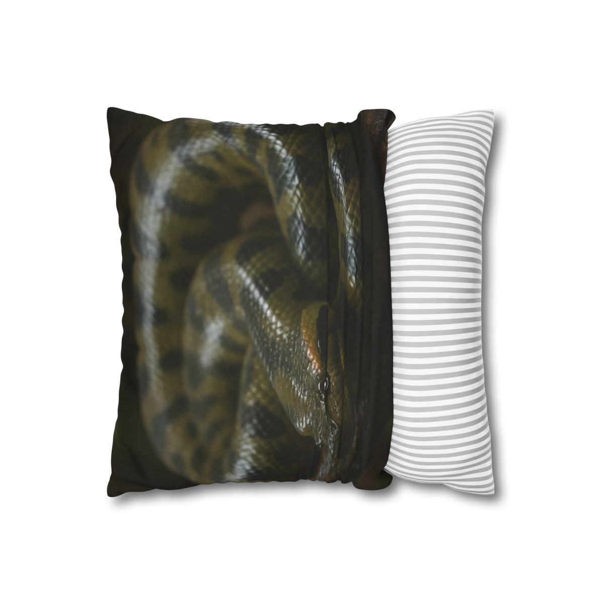 Shadow Coil Green Anaconda comfortable bedding pillow covers