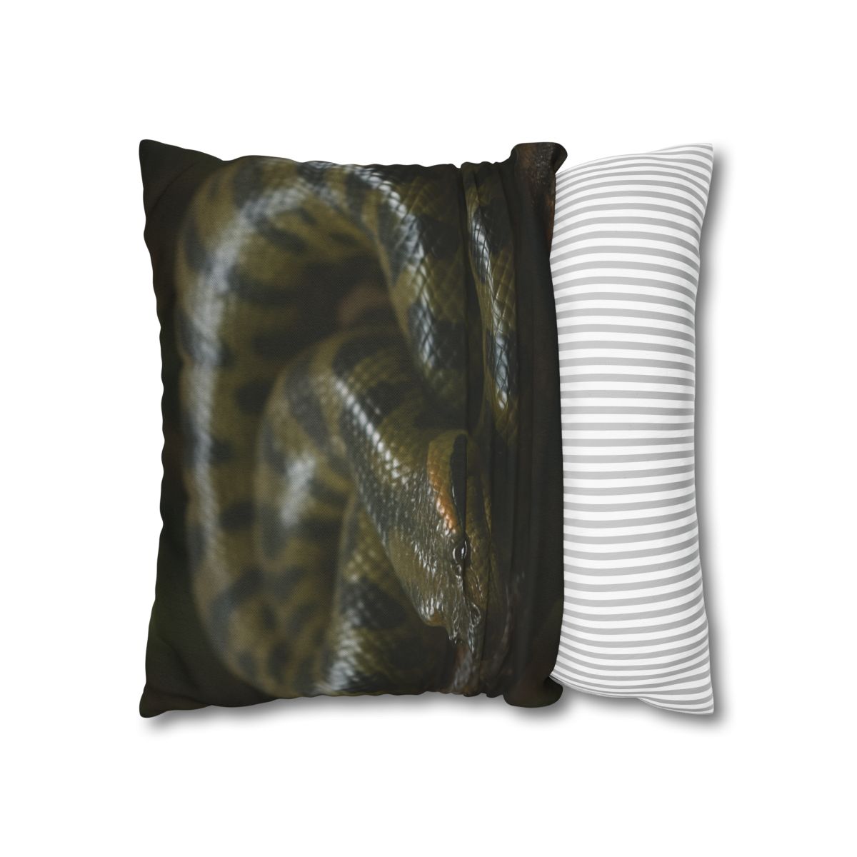 Shadow Coil Green Anaconda comfortable bedding pillow covers