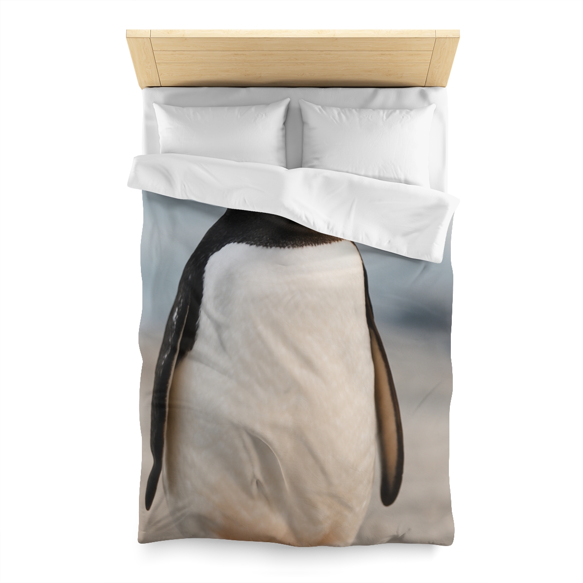 Shoreline Echo Gentoo Penguin trendy bedroom duvets
