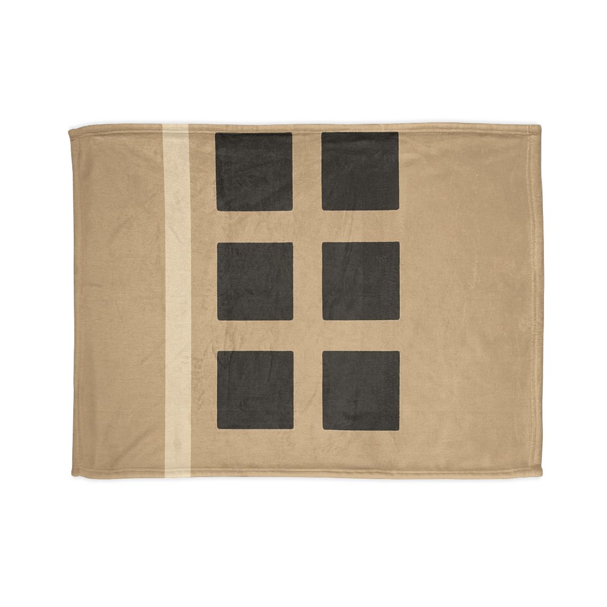 Short Grid With Missing Cell decorative home blankets