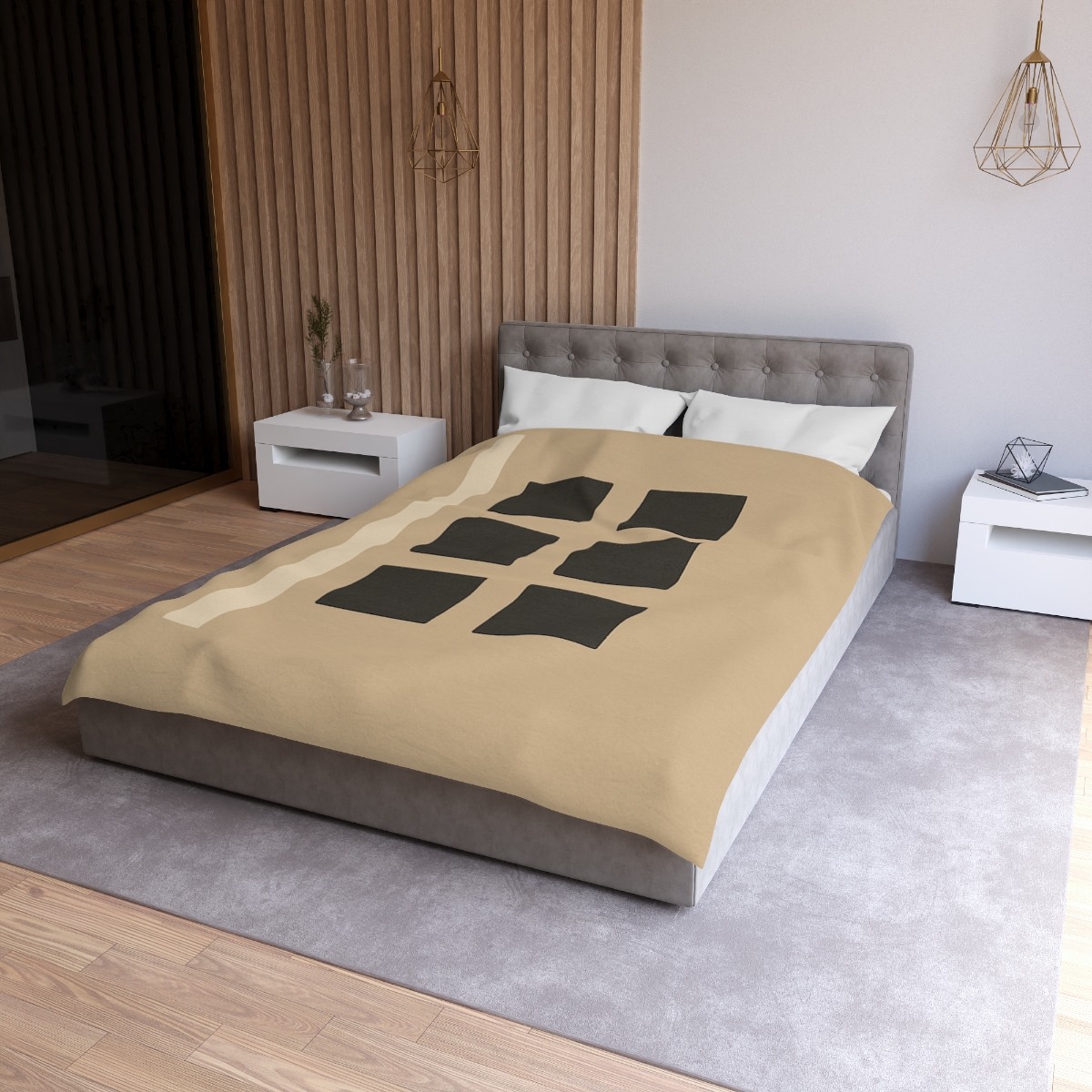 Short Grid With Missing Cell trendy bedroom duvets