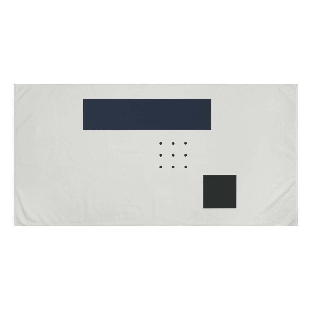 Signal Window Triptych soft cotton towels