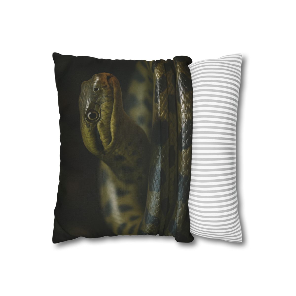 Silent Coil Green Anaconda custom pillow cases