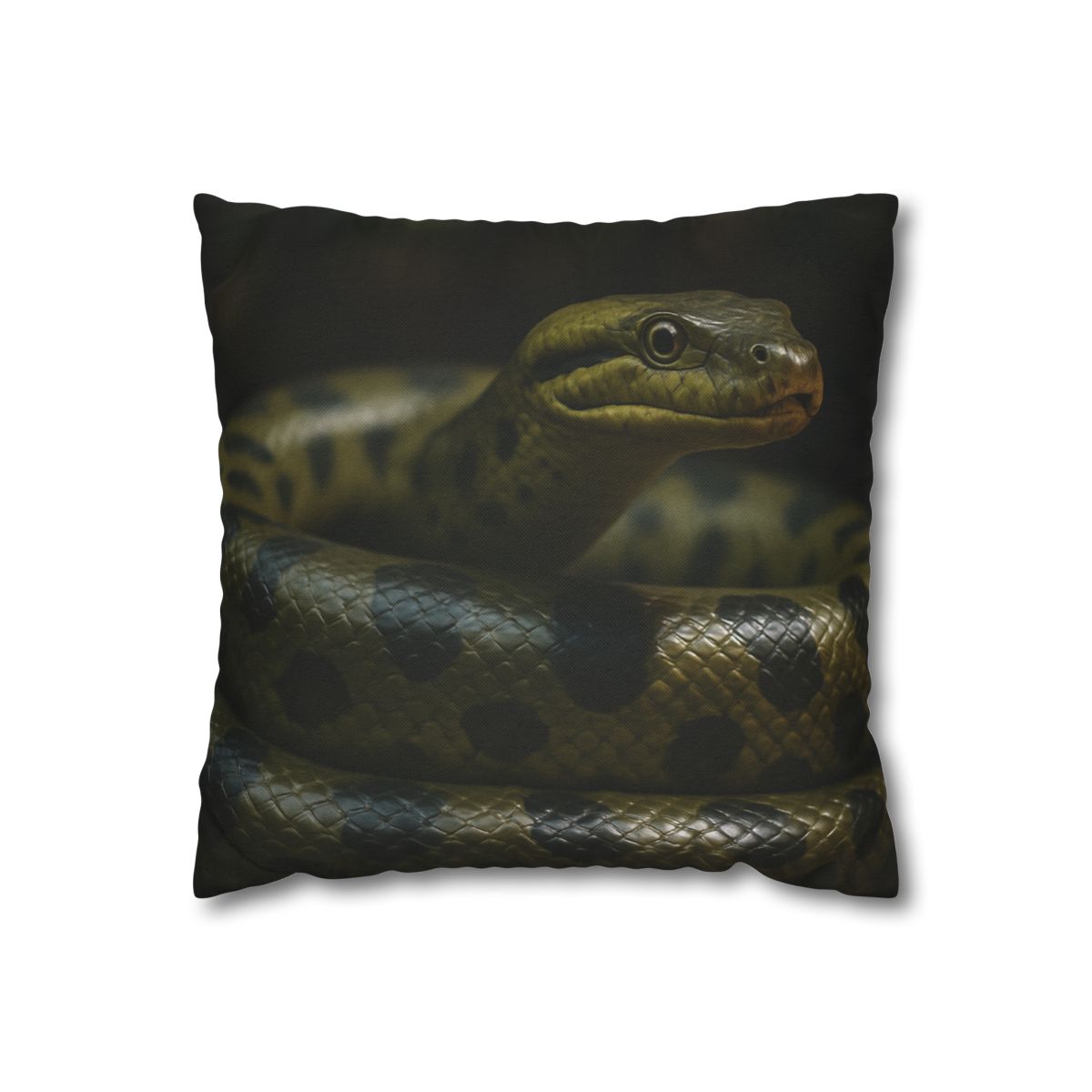 Silent Coil Green Anaconda custom pillow cases