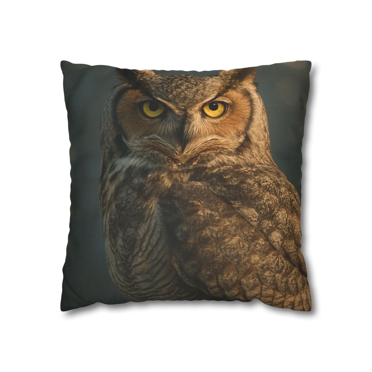 Silent Dawn Great Horned Owl Pillow Cases Pack Of 2