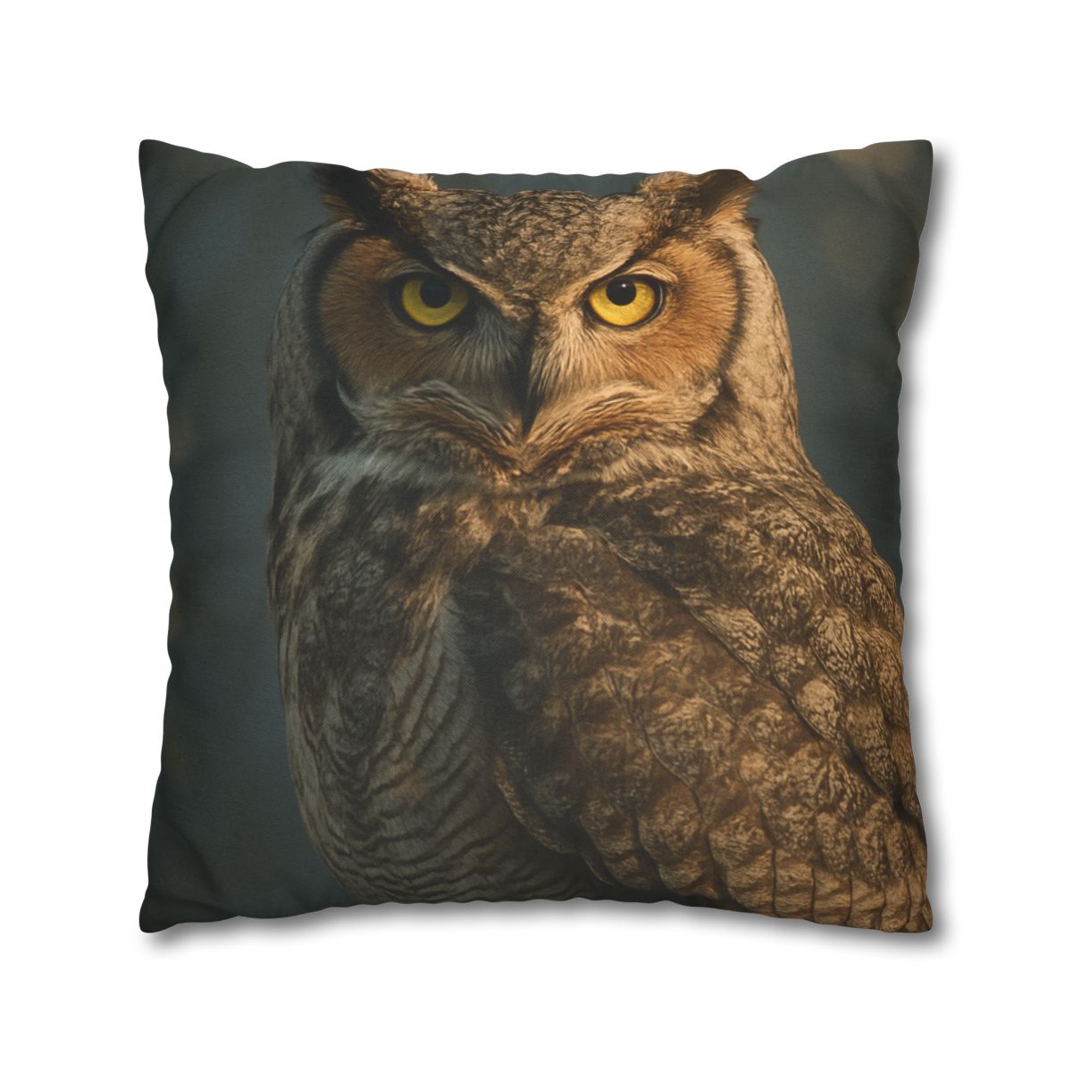 Silent Dawn Great Horned Owl Pillow Cases Pack Of 2