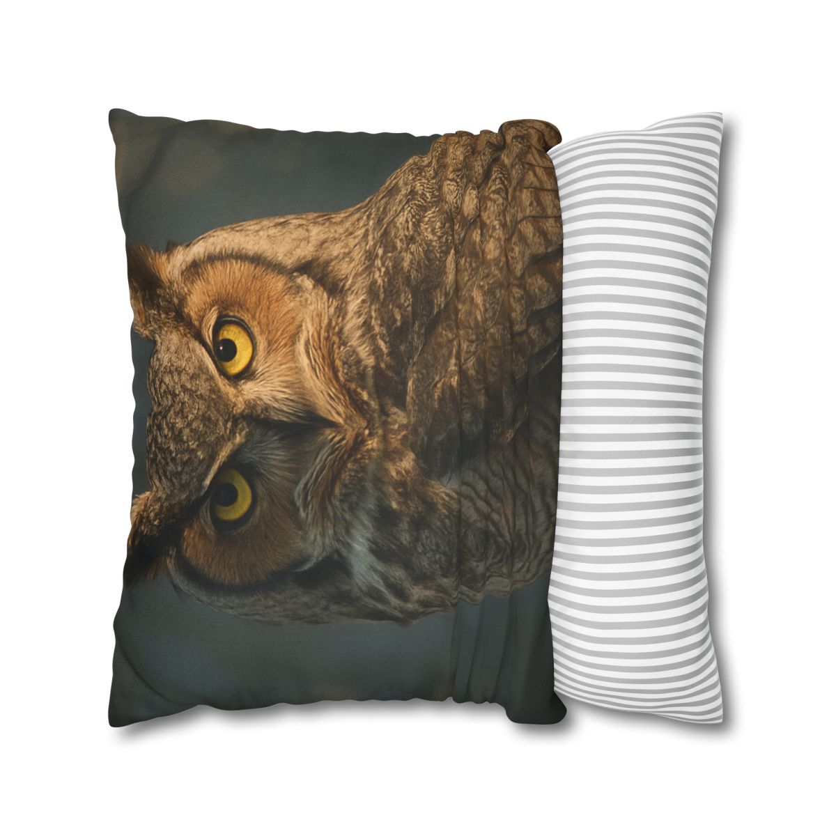 Silent Dawn Great Horned Owl Pillow Cases Pack Of 2