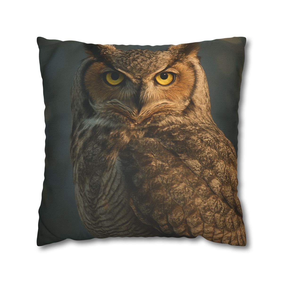 Silent Dawn Great Horned Owl Pillow Cases Pack Of 2