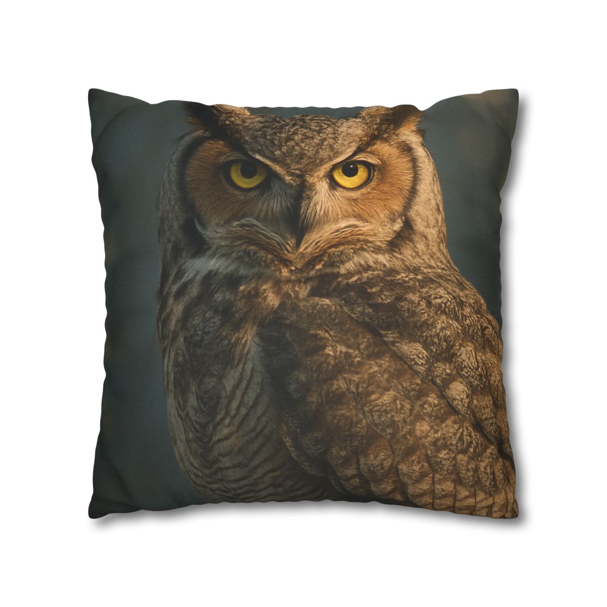 Silent Dawn Great Horned Owl Pillow Cases Pack Of 2