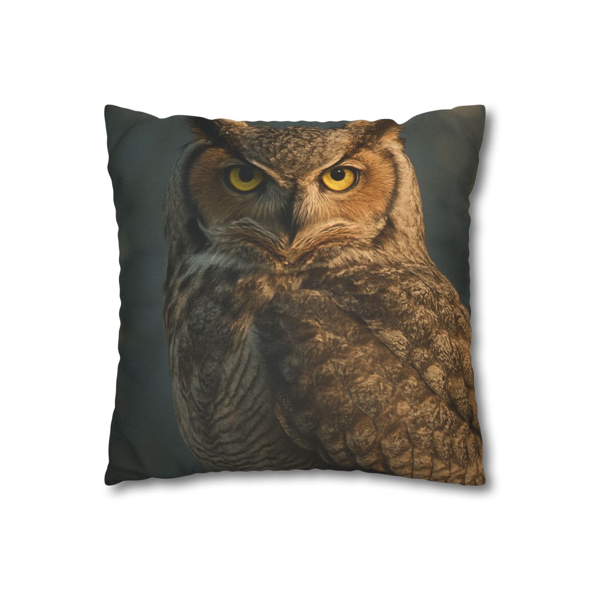 Silent Dawn Great Horned Owl Pillow Cases Pack Of 2