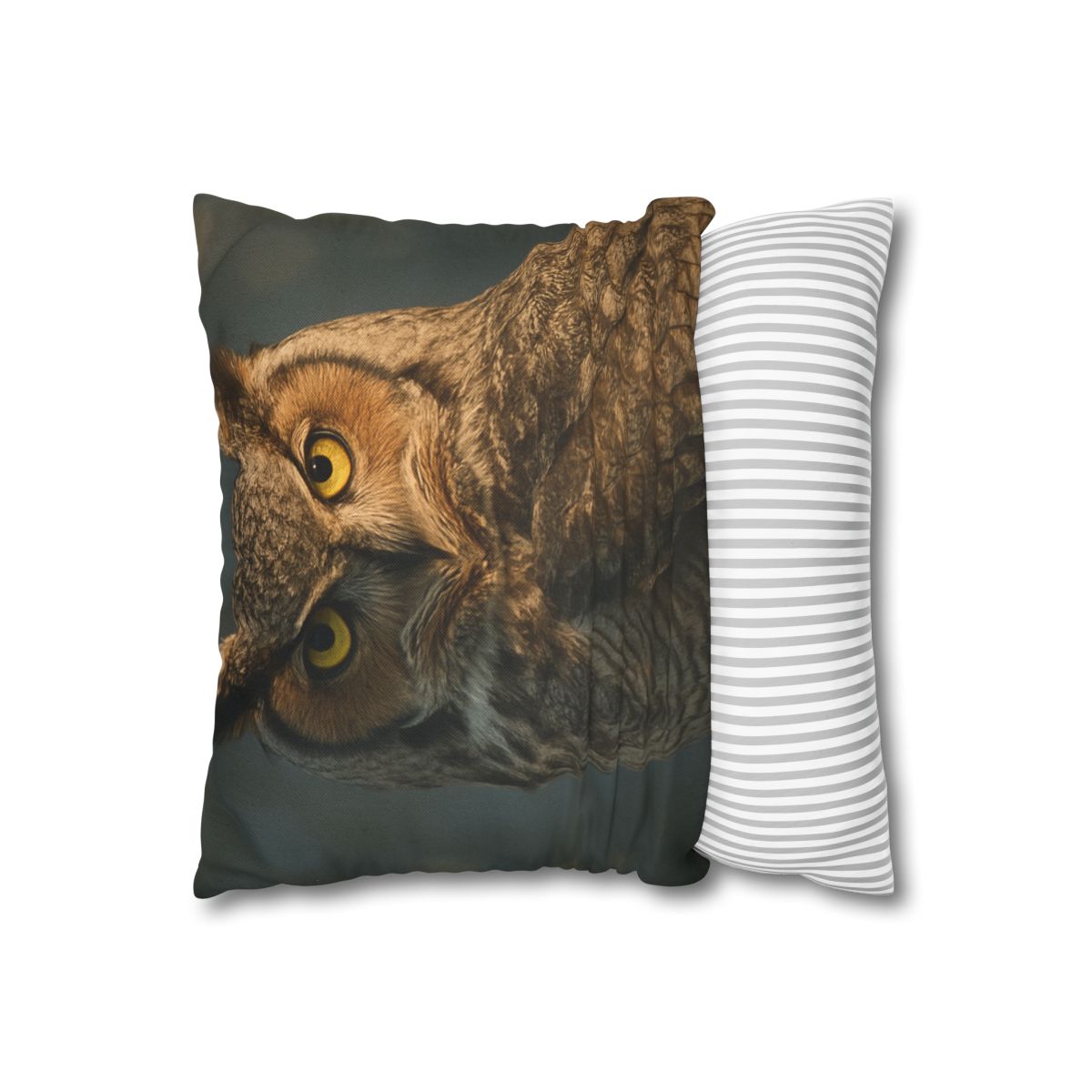 Silent Dawn Great Horned Owl Pillow Cases Pack Of 2