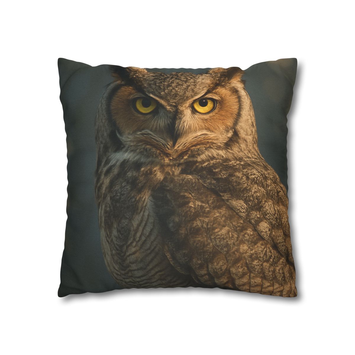 Silent Dawn Great Horned Owl Pillow Cases Pack Of 2