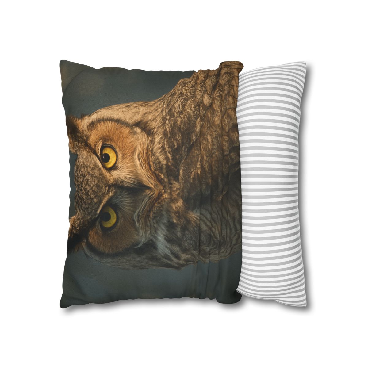 Silent Dawn Great Horned Owl Pillow Cases Pack Of 2