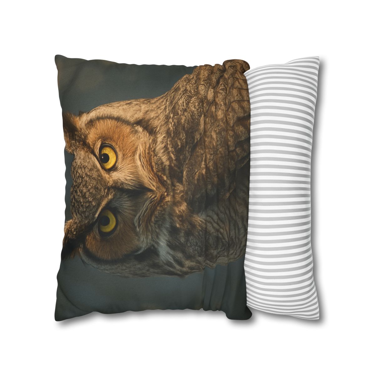 Silent Dawn Great Horned Owl Pillow Cases Pack Of 2