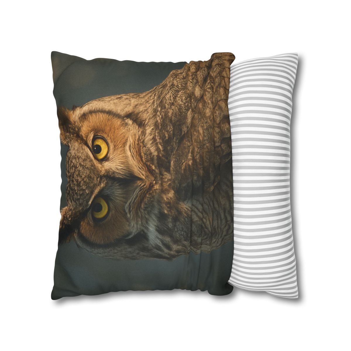 Silent Dawn Great Horned Owl Pillow Cases Pack Of 2