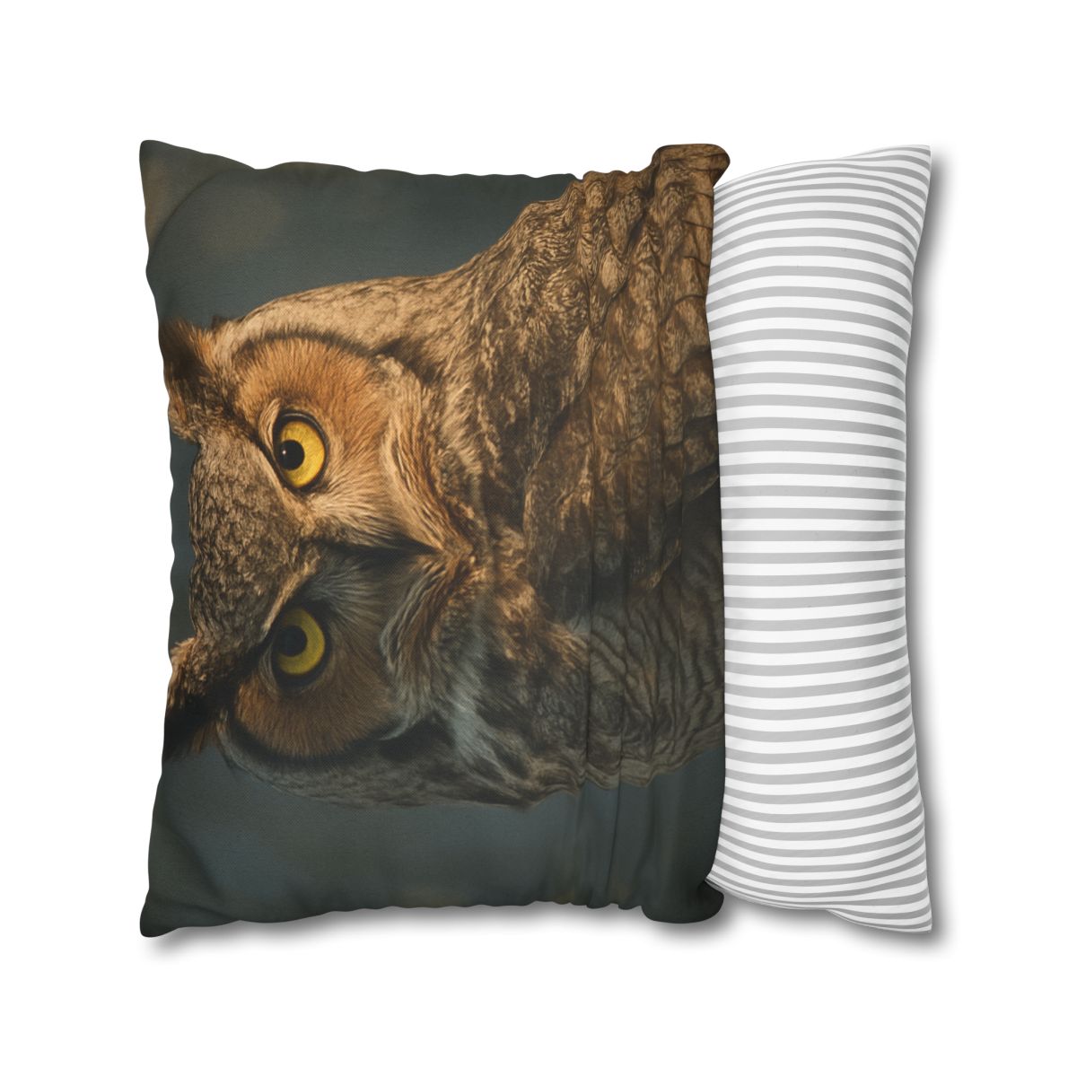 Silent Dawn Great Horned Owl Pillow Cases Pack Of 2