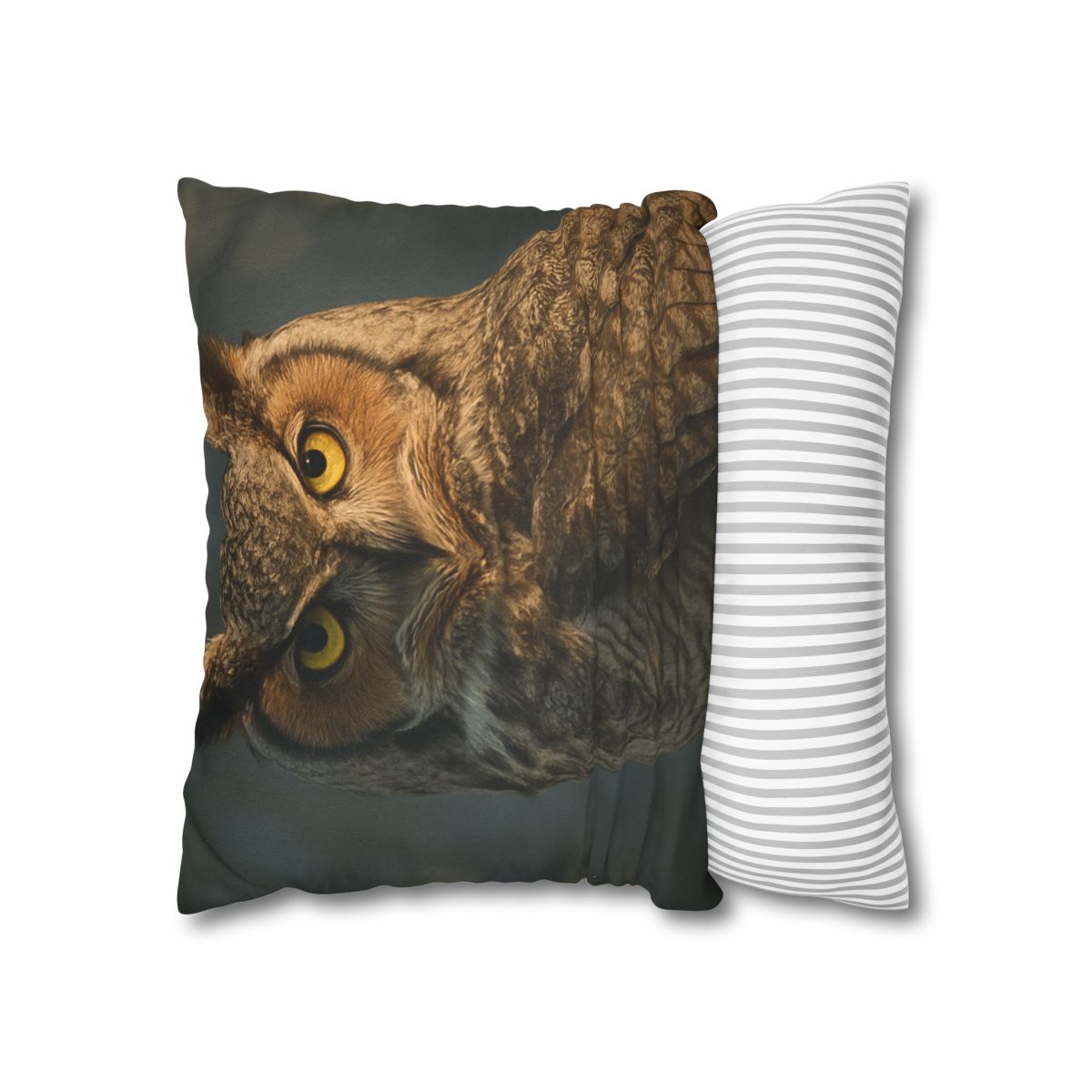 Silent Dawn Great Horned Owl Pillow Cases Pack Of 2